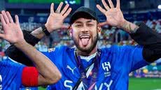 Neymar começará o jogo contra o AI-Ain no banco de reservas - Imagem: Twitter/ @LucaVaran