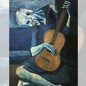Um corpo alquebrado que, em sua fragilidade, faz da dor uma forma de beleza - O Velho Guitarrista Cego (1903–1904) de Picasso