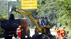 Obras incluem reparos, limpeza, sinalização e recuperação de barreiras - Imagem: Divulgação | Ecovias