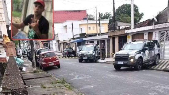 José Armerindo Santos de Carvalho, conhecido como “Pio” e “Boqueta”, morreu após confronto com policiais durante o cumprimento de um mandado da Operação Patrocínio Fiel, em São Vicente - Imagem: Arquivo Pessoal e Reprodução/Redes sociais