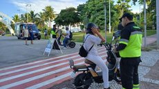 Projeto da Prefeitura de Santos prevê o uso de radares móveis e equipamentos portáteis para fiscalizar velocidade e identificar veículos de mobilidade modificados nas ciclovias da cidade. - Imagem:  Divulgação / PMS