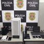 Material apreendido será analisado pela perícia técnica - Imagem: Divulgação | Polícia Civil de São Paulo