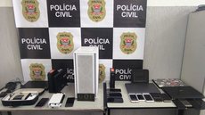 Material apreendido será analisado pela perícia técnica - Imagem: Divulgação | Polícia Civil de São Paulo