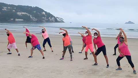 O local escolhido será na Praia da Enseada, em frente à Praça Horácio Lafer - Imagem: Prefeitura de Guarujá