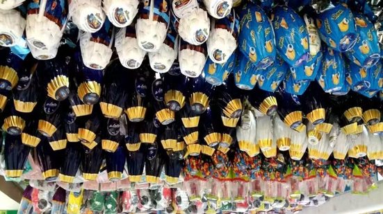 Alta no preço do cacau eleva custo dos ovos de Páscoa e impacta consumidores na Baixada Santista - Imagem: Carlos Alberto Jr/g1