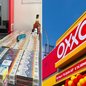 Mercadorias recuperadas pela Polícia Militar após o roubo a uma unidade da Oxxo, em Santos; entre os itens apreendidos estão maços de cigarro, bebidas e objetos utilizados na ação criminosa - Imagem: Divulgação/6º BPMI