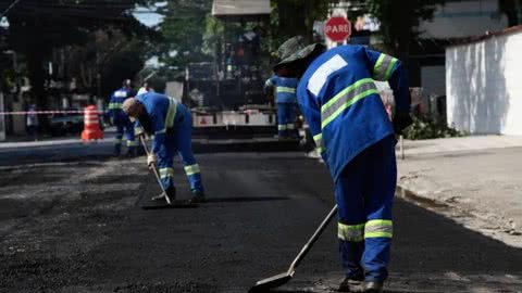 Prefeitura de Santos adia interdição de 9 ruas para pavimentação; saiba o motivo - Imagem: divulgação / Prefeitura de Santos