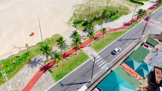 Bairros próximos à orla, como Canto do Forte e Guilhermina, estão entre os mais procurados por quem busca imóveis para alugar em Praia Grande - Imagem: Renan Lousada/Diário do Litoral