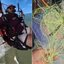 Adriano Azevedo dos Santos, de 41 anos, morreu na segunda-feira (24), um dia após sofrer uma queda de aproximadamente 10 metros durante um voo de paramotor em Itanhaém - Imagem: Arquivo Pessoal