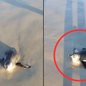 Um pinguim-de-magalhães foi avistado na Praia da Enseada e resgatado pelo Instituto Gremar, surpreendendo banhistas - Foto: Arquivo pessoal/Heber Almeida Rocha/ g1