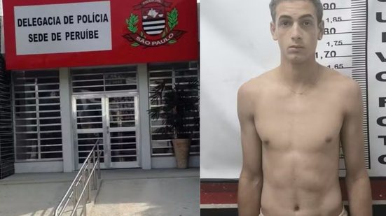 Um corpo foi encontrado por uma companheira, levando à prisão de Gabriel Levi Almeida, de 18 anos, em Peruíbe, SP - Foto: g1 Santos e Polícia Civil