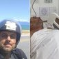 Francisco Carlos Monteiro recebeu aplicação experimental de polilaminina após sofrer uma lesão medular em acidente ocorrido enquanto trabalhava em São Vicente - Imagem: Arquivo Pessoal