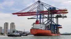 Porto de Santos recebe guindastes Portêineres para modernização da BTP - Imagem: Divulgação/ Associação Brasileira de Operadores Logística