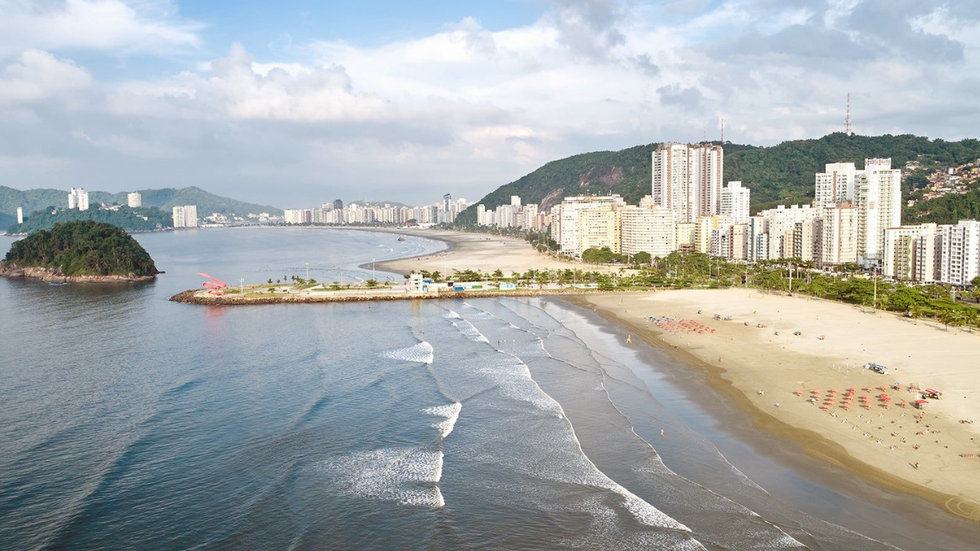 Litoral de SP tem 37 praias impróprias neste fim de semana - Imagem: Reprodução