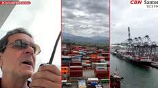 Entrevista revela medidas de segurança adotadas pela Praticagem para garantir a navegação em condições adversas - Foto: Rádio CBN Santos