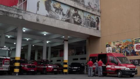 Prefeitura vai restaurar prédio dos Bombeiros no centro de Santos - Imagem: reprodução Prefeitura de Santos