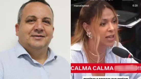 O prefeito de Pariquera-Açu, Wagner Bento da Costa (PL), foi denunciado ao Ministério Público por suspeita de transfobia contra a deputada federal Erika Hilton (PSOL-SP) - Imagem: Prefeitura de Pariquera-Açu e Reprodução