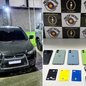 Polícia Militar apreendeu um carro com sinais identificadores adulterados, cinco celulares, três cartões bancários e dinheiro durante abordagem no Morro do Jabaquara, em Santos - Imagem: Divulgação/Polícia Militar