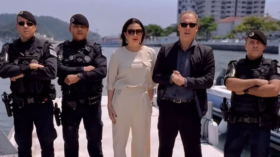 Essa colaboração via qualificar ainda mis os GCMs de Santos - Imagem: Instagram/ @raquelgallinati