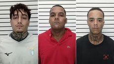 Criminosos tentaram fugir pelos telhados após manter casal refém durante roubo em Santos, mas acabaram presos pela Polícia Militar. - Imagem: Reprodução / Polícia Civil de SP