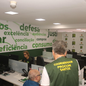 Fachada do Procon-Santos, na sede de atendimento ao consumidor