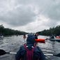 Jovens de diferentes regiões do Brasil participam de atividades de formação ambiental na Baixada Santista durante o Coletivo Jovem Mantas 2026, projeto voltado à conservação dos oceanos. - Imagem: Divulgação / Projeto Mantas do Brasil