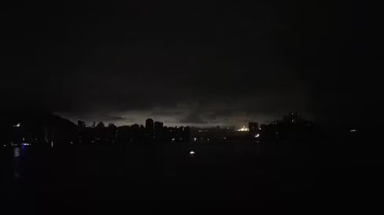 Queda de energia nessa madrugada afeta o Litoral de SP - Imagem: Reprodução