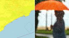 Queda de temperatura - Imagem: Reprodução / Inmet