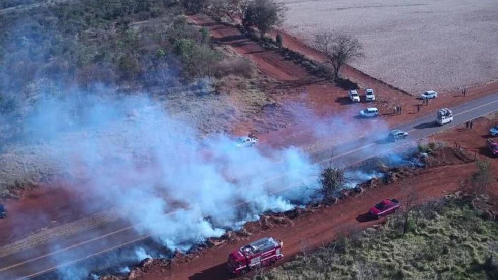Segundo a Defesa Civil, o que pode ocasionar focos de incêndio ativo em nove municípios - Imagem: Reprodução/Divulgação/Governo do Estado de São Paulo