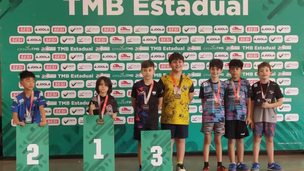 Imagem de outro torneio em que o mesatenista também foi vencedor - Imagem: Divulgação/Prefeitura de Bertioga