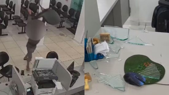 Mulher grávida foi transferida para hospital vizinho após ser agredida; polícia investiga as circunstâncias do caso - Imagem: Reprodução