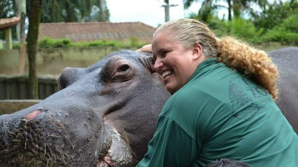 Desde 2020, o Horto está fechado, mas biólogos continuam cuidando dos animais, incluindo Ramon, que pode ter filhotes no zoológico - Foto: Reprodução