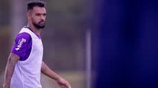 Raniele no treino do Corinthians no CT Joaquim Grava - Foto: Rodrigo Coca/Agência Corinthians