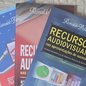 Algumas edições do livro “Recursos audiovisuais” - Imagem: Arquivo Pessoal