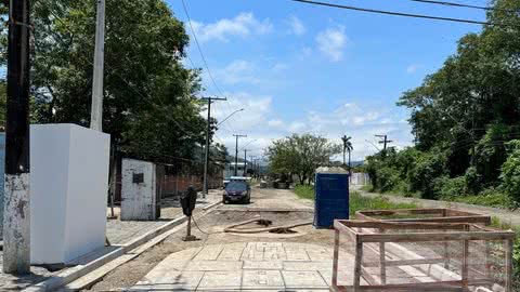 Mais de 2 mil imóveis receberão rede de esgoto em Guarujá - Imagem: reprodução Prefeitura de Guarujá