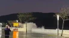 Previsão do tempo indica mar agitado e temperaturas amenas no litoral paulista - Imagem: Reprodução