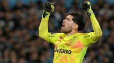 Rossi comemora classificação para Final da Libertadores - (Foto: JUAN MABROMATA / AFP)