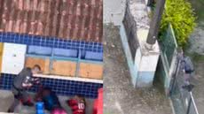 Roubo de veículo em Itanhaém termina com detenção de dois suspeitos após perseguição policial - Imagem: Reprodução/ Redes Sociais