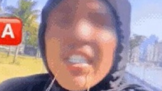 Jovem postou vídeo no Instagram após o roubo - Imagem: Reprodução | Redes Sociais