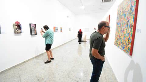 A exposição conta com entrada gratuita - Imagem: Prefeitura de Praia Grande