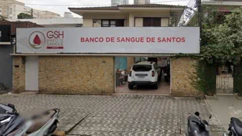 Doação de Sangue: servidores públicos de Santos fazem campanha de conscientização sobre a causa - Imagem: reprodução / Google Street View