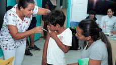 Santos atinge marca de 2 mil doses de vacina aplicadas em escolas municipais - Imagem: reprodução Prefeitura de Santos