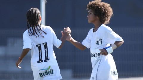 Santos vence o Santo André em rodada dupla; saiba detalhes - Imagem: reprodução Twitter