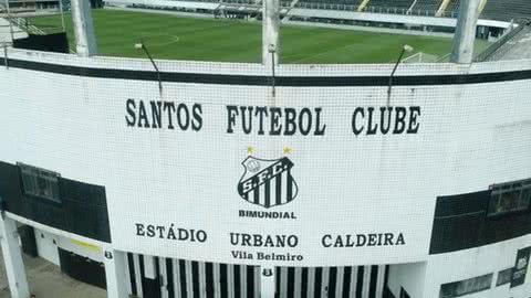 Santos consegue autorização jogar com portões fechados na Vila Belmiro - Imagem: reprodução Instagram
