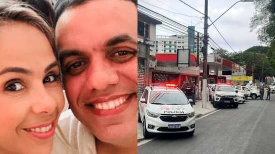 Após disparar contra a esposa e a filha, o sargento desferiu cerca de dez facadas em Amanda, que não sobreviveu - Imagem: Reprodução/ Daniela Rucio/ TV Tribuna