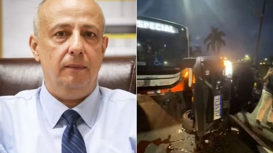 Ruy Ferraz Fontes foi morto em uma emboscada em Praia Grande, em setembro de 2025, após deixar o trabalho na Prefeitura; um ano depois, oito pessoas estão presas e a investigação sobre o mandante continua - Imagem: Werther Santana/Estadão Conteúdo e Reprodução