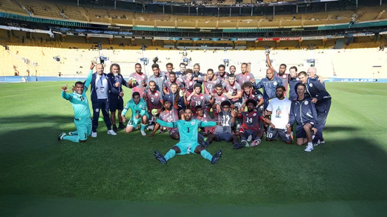 Equipe ficou a um passo de disputar a primeira Copa do Mundo da história. - Imagem: OFC via PHOTOTEK