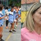 Ação faz parte do programa Campeão na Escola, que aproxima atletas da Fupes de estudantes da rede municipal - Imagem: Divulgação