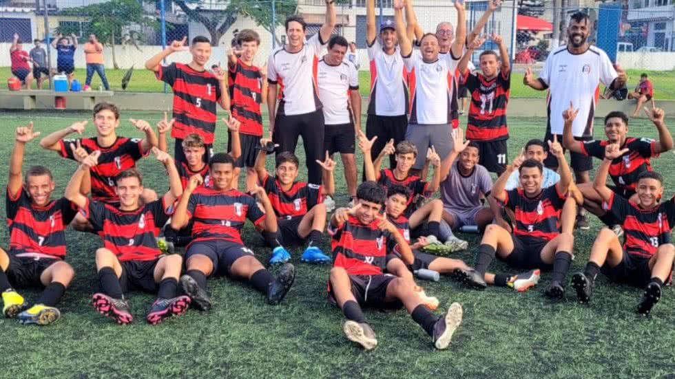 Sub15 de Praia Grande chega a final da Copa Paulista de Futebol - Imagem: reprodução Prefeitura de Praia Grande