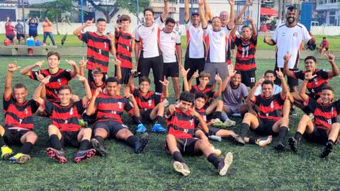 Sub15 de Praia Grande chega a final da Copa Paulista de Futebol - Imagem: reprodução Prefeitura de Praia Grande